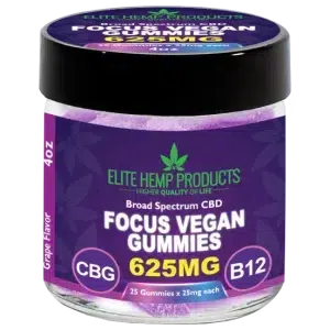 CBD Vegan Gummies 625mg Focus