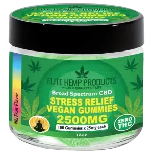 Stress Relief Vegan Gummies 2500mg