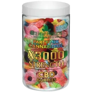 CBD Party Mix Gummies x2500 Strength