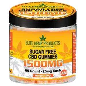 CBD Sugar Free Gummies 1500mg