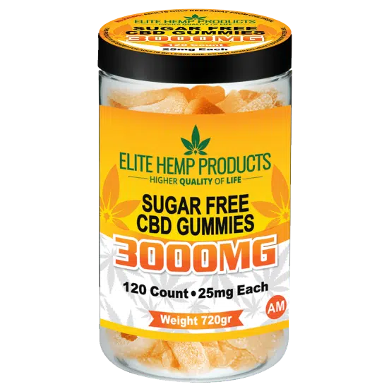 CBD Sugar Free Gummies 3000mg