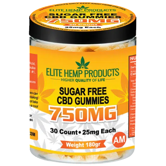 CBD Sugar Free Gummies 750mg