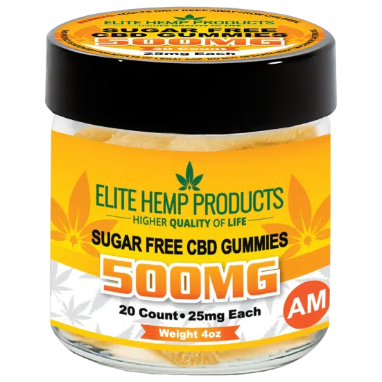 CBD Sugar Free Gummies 500mg