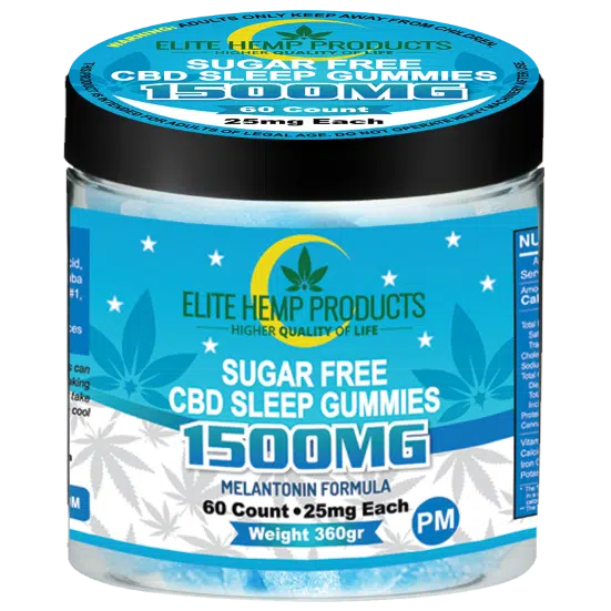 CBD Sugar Free Gummies 1500mg Sleep