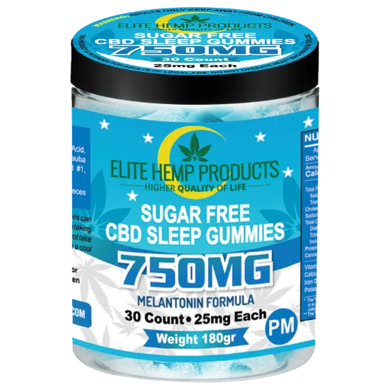 CBD Sugar Free Gummies 750mg Sleep