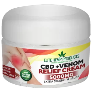 CBD+Venom Pain Relief Cream 5000mg