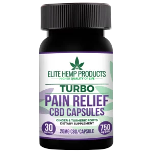 CBD Pain Relief Capsules 750mg