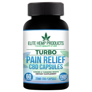 CBD Pain Relief Capsules 1500mg