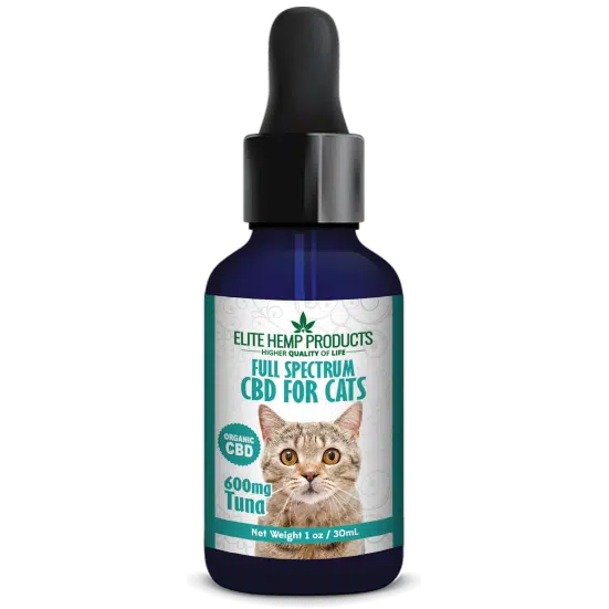 CBD Cat Tincture 600mg Tuna