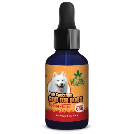 CBD Dog Tincture 800mg Bacon