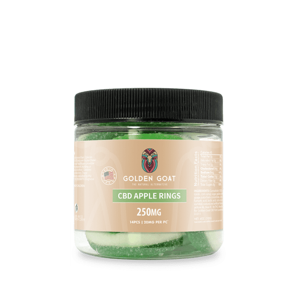 CBD Gummy Apple Rings