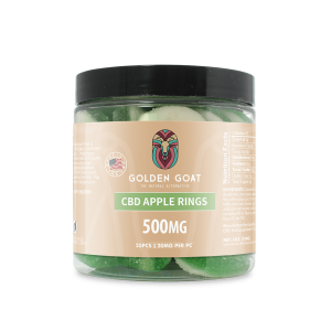 CBD Gummy Apple Rings