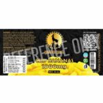 CBD Bannana 1000mg Watermarked label