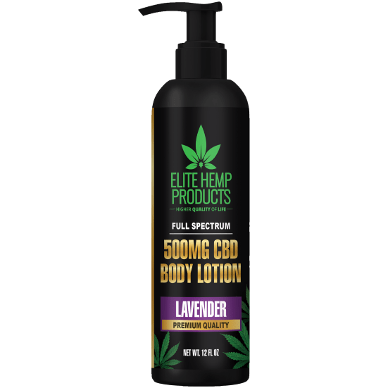 CBD Body Lotion Lavender 500mg