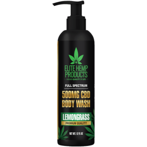 CBD Body Wash Lemongrass 500mg