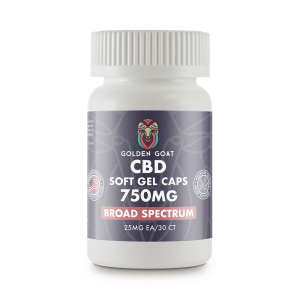 CBD Gel Capsules Broad Spectrum 750MG