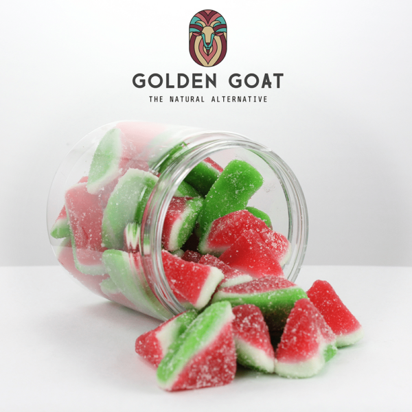 CBD Gummy Watermelon Slices