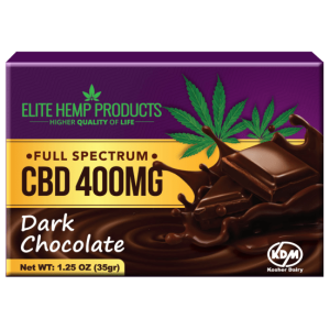 CBD Chocolate 400mg Dark