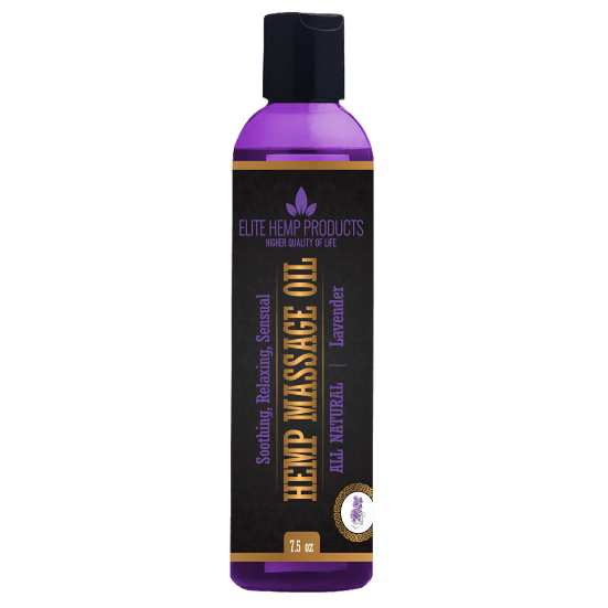 Hemp Massage Oil Lavender