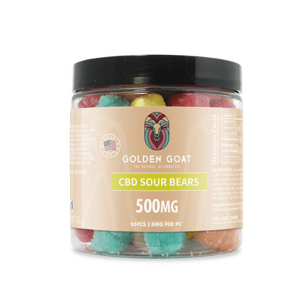 CBD Gummy Sour Bears