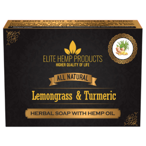 Hemp Soap Lemongrass & Turmeric