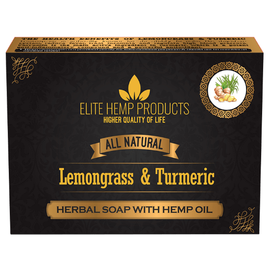 Hemp Soap Lemongrass & Turmeric