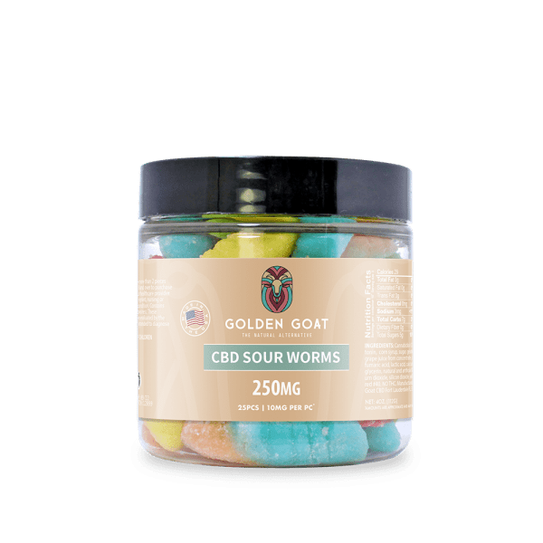 CBD Gummy Sour Worms