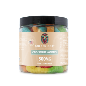 CBD Gummy Sour Worms