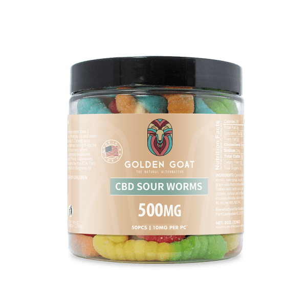 CBD Gummy Sour Worms