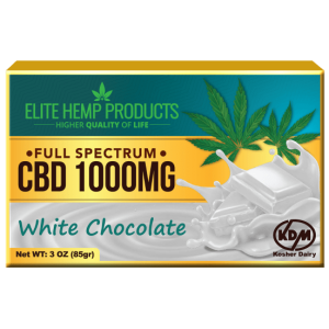 CBD Chocolate 1000mg White