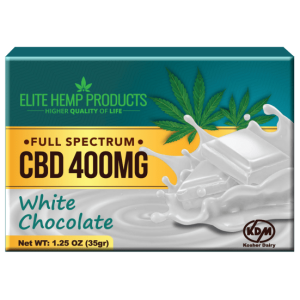 CBD Chocolate 400mg White