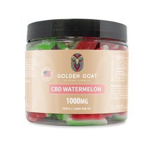 CBD Gummy Watermelon Slices