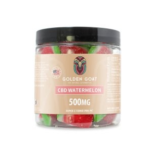 CBD Gummy Watermelon Slices